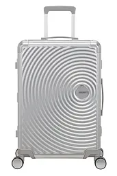 Валіза 68 См American Tourister SOUNDBOX ALU SILVER 68x47x29 MI3*25002