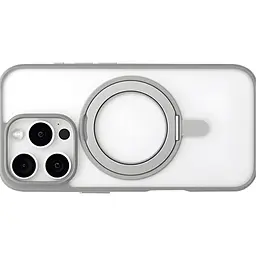 Чохол Blueo Frosted Magnetic Case Rotatable Stand with MagSafe для Apple iPhone 16 Pro Max Grey (BL037-I16PMGRY) [115140] - мініатюра 2