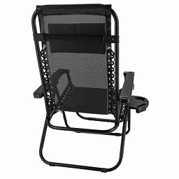 Комплект шезлонгів JUMI Relax Black - 2 шт. - мініатюра 6