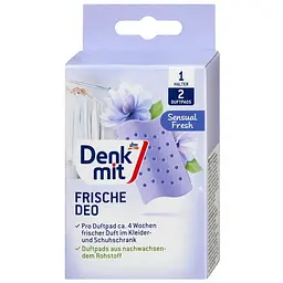 Освіжувач для шафи та гардеробу DenkMit Sensual Fresh, 2 шт