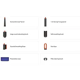 Фен-стайлер Dyson Airwrap Multi-Styler and Dryer Straight to Wavy Ceramic Patina/Topaz (533598-01) [121549] - мініатюра 2