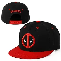 Кепка бейсболка Дедпул Deadpool чорна DP.4.878