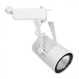 Світильник трековий поворотний LED 410/24W CW WH COB Brille 32-059 - мініатюра 5