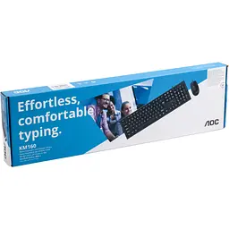 Комплект AOC KM160B USB UA Black (KM160B/97) - мініатюра 12