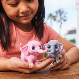 Інтерактивний ігровий набір PETS ALIVE серії "Mama & Baby Surprise" S1 – МАМА СЛОНИХА З СЮРПРИЗОМ Pets & Robo Alive 9570 - мініатюра 6