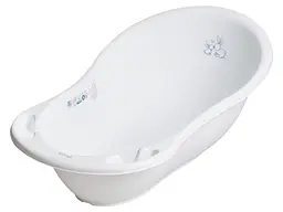 Ванна дитяча Tega Baby зі зливом Bunny 86 см white