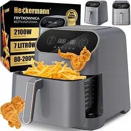 Аэрогриль Аэрофритюрница Heckermann AF06 7л 2100W