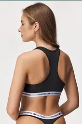Жіночий набір 3 в 1. Tommy Hilfiger. Victoria's Secret. Чорний, S - мініатюра 7