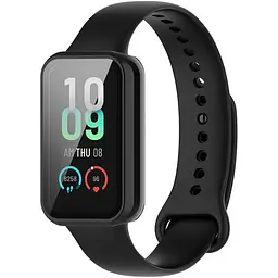 Чохол-накладка DK Пластик Gloss Glass Full Cover для Xiaomi Amazfit Band 7 (black) - мініатюра 2