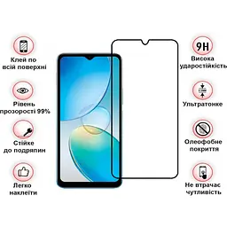 Захисне скло BeCover для Infinix Hot 20і (X665E) Black (708544) - мініатюра 3