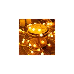 Гірлянда Voltronic Кульки матові, 40 шт, 6 м., прозора, 3*АА (GirlBall-40LED-6m)