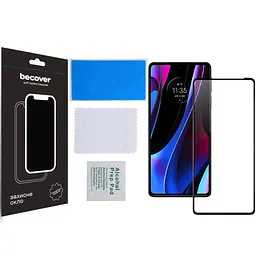 Скло захисне BeCover Motorola Edge 30 Pro 5G Black (709178) - мініатюра 3