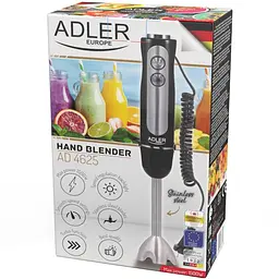 Блендер Adler AD 4625 black ручний 1500Вт - мініатюра 6