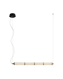 Підвісний світильник Italux PND-26384-4-GD-CL Sanpo Led 4x11W 3000K 900Lm IP20 Gold