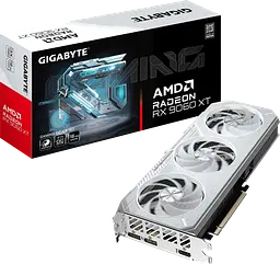 Відеокарта AMD Radeon RX 9060 XT 16GB Gigabyte Gaming OC Ice (GV-R906XGAMINGOCICE-16GD) - мініатюра 1