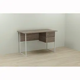 Комп'ютерний стіл Ferrum-decor Таккота 75x100x70 білий ДСП Дуб Сонома Трюфель 16мм (FRD-102110)