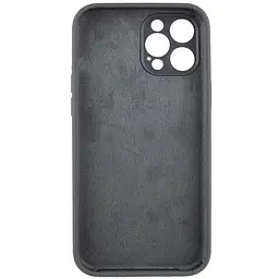 Чохол Silk Full Camera Protective (AA) NO LOGO для Apple iPhone 12 Pro (6.1") Сірий / Dark Gray - мініатюра 4