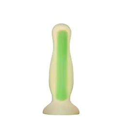 Анальна пробка Radiant Glow In The Dark Small 11 см (зелений) - мініатюра 3