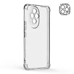 Прозрачный чехол для Honor 200 с защитой камеры и усиленными бортами, тонкий, силиконовый, бесцветный, ударопрочный, противоударный бампер с закрытой камерой, ArmorStandart (ARM80638) - мініатюра 2