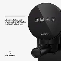 Кавоварка Klarstein Furore 20 бар (10045526) Чорний - мініатюра 7