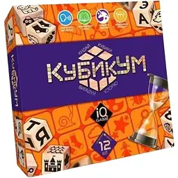 Розважальна гра КубикУм Danko Toys G-KU-01U (2000903308751) shop (2000903308751)