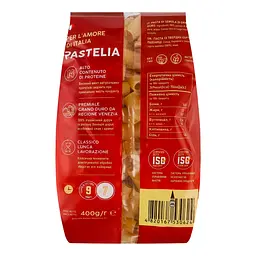 Вироби макаронні трубчасті Pastelia Трубки 400 г - мініатюра 3