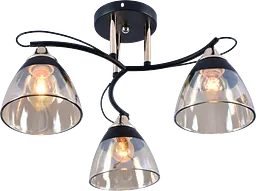 Люстра декоративна V XA1248B/3 Gold+Black на 3 плафони