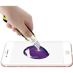 Захисне скло iMAX 3D Soft Edges iPhone 7 Plus black - мініатюра 3