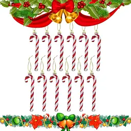 Світлодіодна гірлянда 3 м Льодяники для декору ∙ Гірлянда Льодяники 3 м теплий білий USB - мініатюра 3