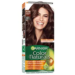 Уцінка. Фарба для волосся Garnier Color Naturals відтінок 4.15 морозний каштан 110 мл (C4472826) 