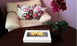 Біокамін GMT Home 360x220x180 WHITE - мініатюра 6