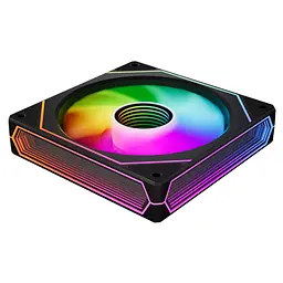 Кулер до корпусу Zezzio PRISM 6 Pro ARGB Black - мініатюра 4