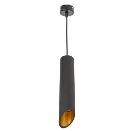 Люстра підвісна Brille тубус GU10 50W BK (AL-700S/1)