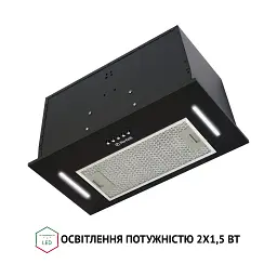Витяжка повновбудована Perfelli BI 5653 BL 1000 LED - мініатюра 6