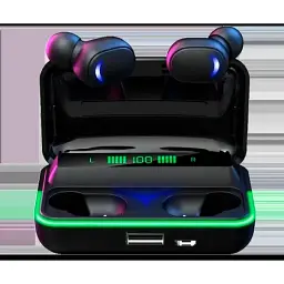 Навушники бездротові XPRO E-10 Bluetooth з Power bank чорні (Bluetooth E-10_400) - мініатюра 6