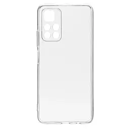 Чохол Silicone Case WS Xiaomi Poco M4 Pro 5G Прозорий