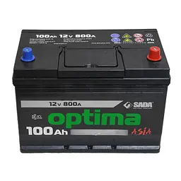 Автомобільний акумулятор Optima Asia 6СТ-100 (-/+) Євро  12В 100Ач 800А - мініатюра 2