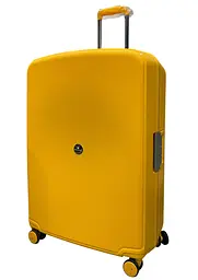 Валіза велика (L) Snowball 37103 поліпропілен Жовтий