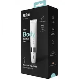 Тример для тіла (бодігромер) Braun BS1000 - мініатюра 5