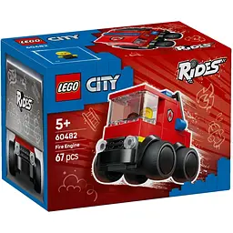 Конструктор LEGO City Автівки Пожежна машина 67 деталей (60482)