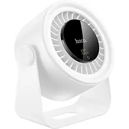 Вентилятор Hoco Hx66 desktop circulating fan настільний з акумулятором 3000 mAh