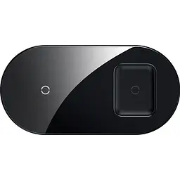 Бездротовий зарядний пристрій Baseus Simple 2 in 1 (Phone + Pods) 18W WXJK-01 Black