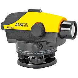 Нівелір оптичний Stanley AL24 GVP зі штативом і геодезичною лінійкою 5 м (1-77-160)