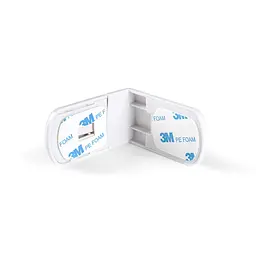Замок-блокатор кутовий з кнопкою MBM Kids білий (BS-05 WHITE) - мініатюра 7