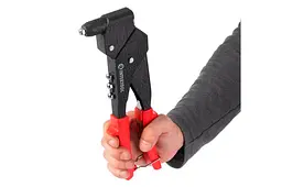 Заклепочник для витяжних заклепок Intertool 290 мм х 360° Pro RT-0009 - мініатюра 7
