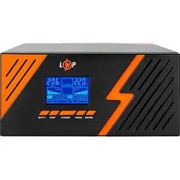 Джерело безперебійного живлення [ДБЖ] LogicPower LPM-PSW-1500VA 12V + АКБ LPM-GL 12V - 150 Ah [29693] [110201] - мініатюра 3