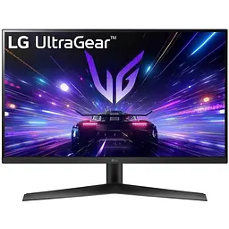 Монітор 27" LG UltraGear 27GS60F-B WLED, IPS, 1920x1080, 16:9, 1 мс, 180 Гц, 300 кд/м², 1000:1, 178°/178°, HDMI/DP чорний