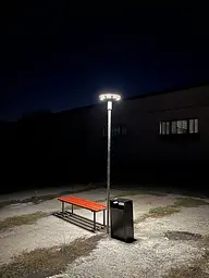 LED світильник автономний парковий Videx 1400Lm IP54 сенсорний (27548-000) - мініатюра 10