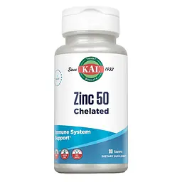 Хелатний цинк Zinc 50 90 таблеток