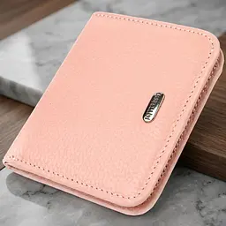 Жіночий гаманець невеликого розміру з натуральної шкіри Canpellini 21797 рожевий